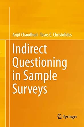 Indirect Questioning in Sample Surveys Softcover reprint of the original 1st ed. 2013 Edition-Wow! eBook
