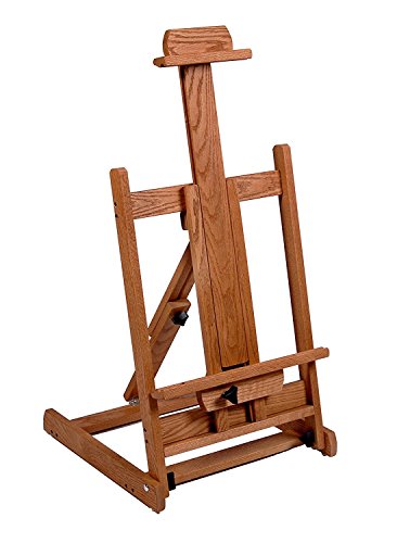 American Easel Solid Oak Table Top Easel-Golden Finish