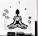 Produktbild Meditation Wandaufkleber Yoga Wanddekoration Vinyl Aufkleber Kreative Wandaufkleber Wohnzimmer Home Wandkunst Dekoration-H604_55x88cm