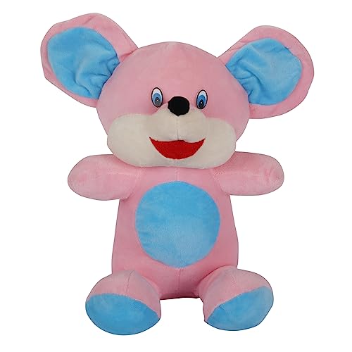 Image of TEDSTREE Skin Friendly Ultrasoft 35cm Mouse Soft Toys Animal Plush Toy, Stuffed Lovable Huggable Cute Soft Toy for Kids /Boys /Girls /Birthday Gift (Gray Color)