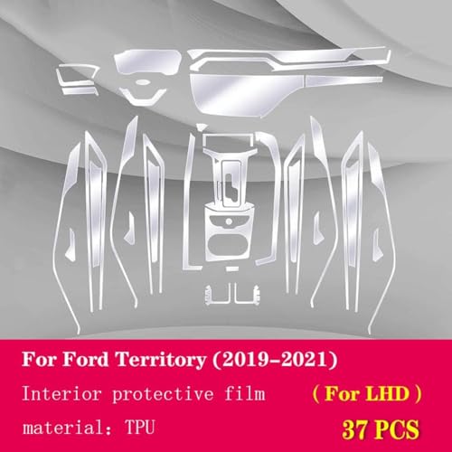 Protégez la console Ford Territory des rayures de clés avec le TPU