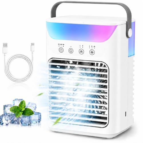 Portable Air Conditioner Desktop AC Cooling Fan