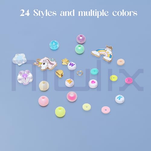 Image of Niwlix Bracelet Making Kit, Jewellery Making Kit for Kids DIY Bead Set Making, Toys for Girls Age 6-12 Years Old Gifts for Girls