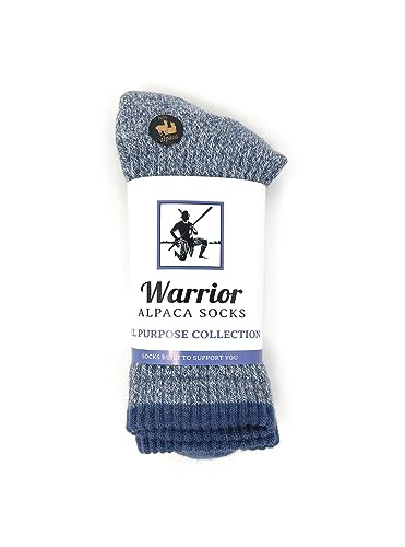 Image of WARRIOR ALPACA SOCKS - All Day - Everyday - Terry Lined - Cushioned - All-Purpose Socks - Unisex