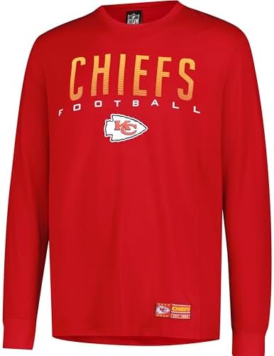 Ultra Game Men’s NFL Official Game Day Long Sleeve…