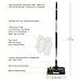 N8WERK Bodenwischer mit Vibrationsfunktion in der Midnight Black Edition | LED-Beleuchtung & 2 Mikrofasertücher, Maße (L x B x H): 115 x 27,5 x 30,4 cm