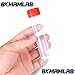 BKMAMLAB 20ml Plastic Small Vials with Screw Caps Sample Tubes,PP Material, Free from DNase, RNase, Human DNA(30pcs)