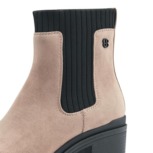 s.Oliver Damen Chelsea Boots mit Blockabsatz Vegan – Bild 6