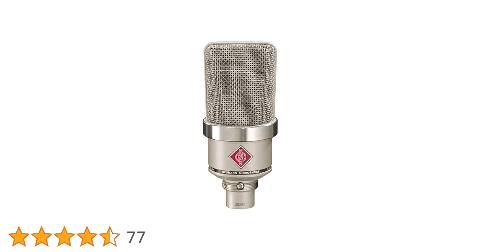 Amazon.co.jp: Neumann ノイマン TLM 102 ラージダイアフラム