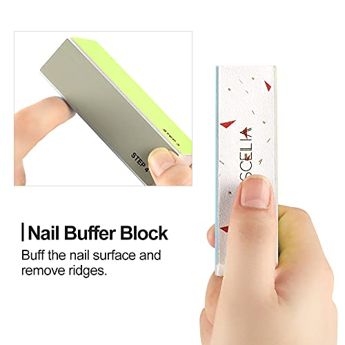 Coscelia Set Schleifer Nailart UV Nailart Acrylpulver Werkzeug #6 – Bild 4