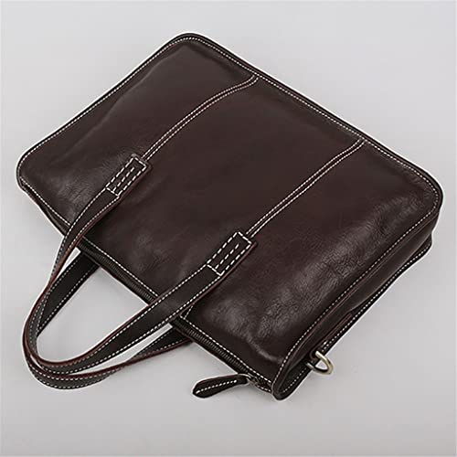 Men's Briefcase Large Capacity Business Bag Black Male Shoulder Laptop Bag3