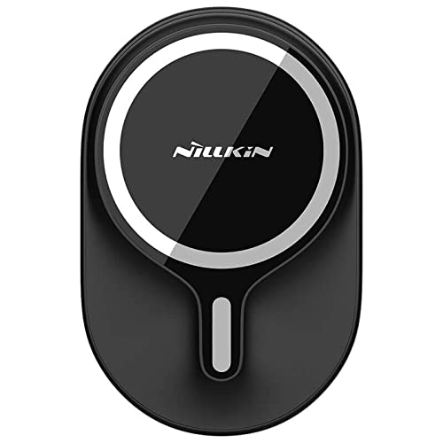 Nillkin Car MagRoad Lite Magnetic Car Mount Clip Fits on AC Air Vents Works with Apple Magsafe Device iPhone 12 & 13 360 Rotate