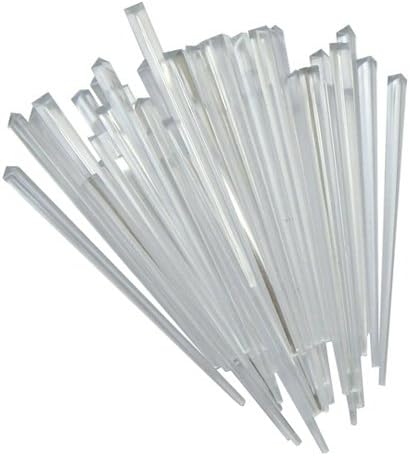 Picks, Pack of 500 Prism 3.5 inch CLEAR, Cocktail and Hors' D'oeuvre Picks
