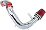 Rtunes Racing Cold Air Intake Kit + Filter Combo RED Compatible For 03-05 Dodge Neon SRT-4 2.4L I4