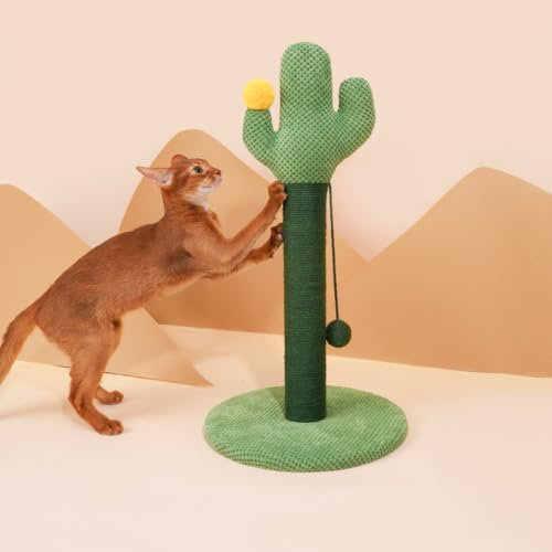 Rascador para gatos ZEZE cactus desierto 25 pulgadas miniatura 1