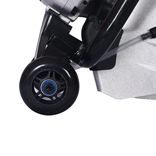 Electric 14\" Cut Off Saw Wet/Dry Concrete Saw Cutter Guide Roller with Water Line Attachment 3000w without blade (01) - Thumbnail 5
