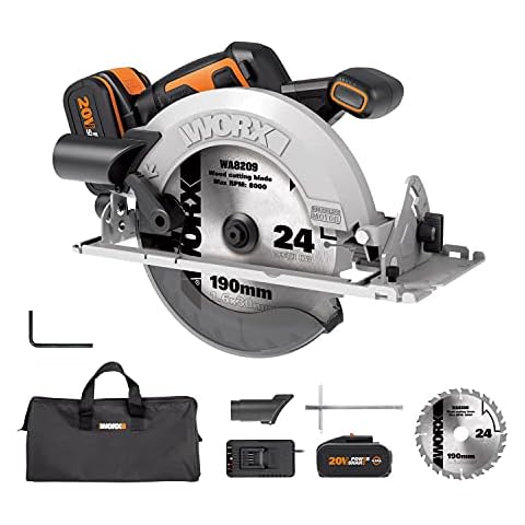 WORX 18V Cordless Circular Saw WX520 Cover