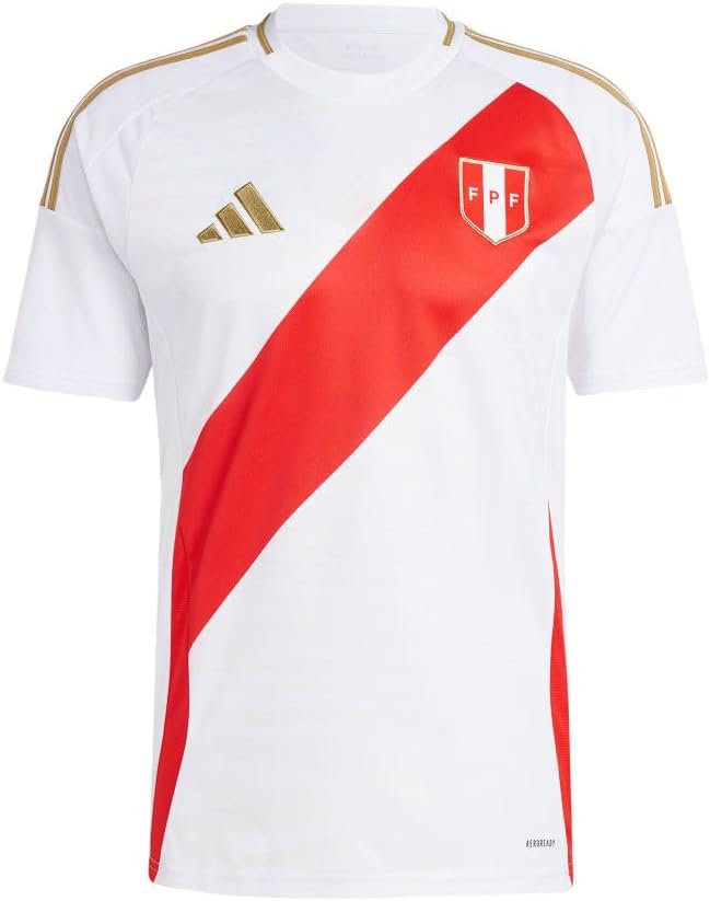 adidas Peru Home Jersey 24/25 (White/Red)