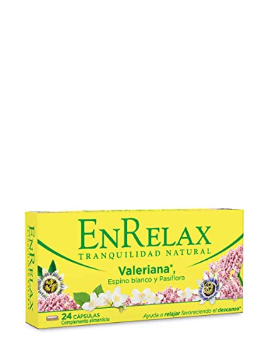 AQUILEA Enrelax 24 Cápsulas - Complemento Alimenticio Natural Para Favorecer la Tranquilidad -...