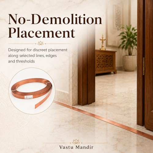 Image of Copper Strip 1 mm Thick (1 in Width, 25 ft) Vastu Remedy for Energy Balance