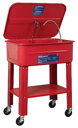 Sealey Sm28 Mobile Parts Cleaning Tank 50Ltr