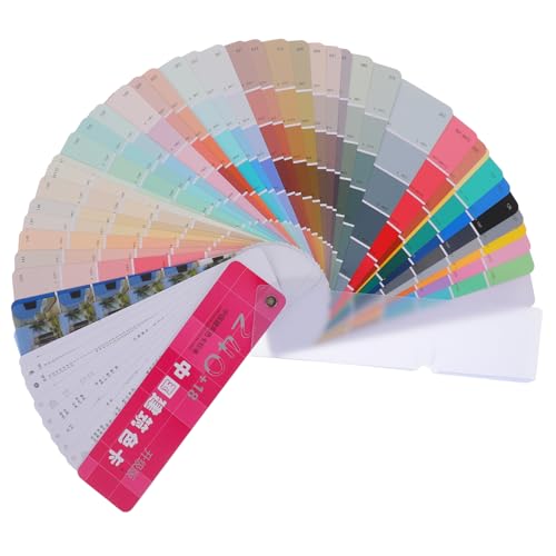 Operitacx Campioni Di Vernice Standard Nazionale Con Colori Portatili Per Corrispondenza Dei Colori Strumento Multifunzione Per Progetti Di Pittura Su Pareti Pavimenti e Mobili