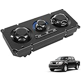 ikasus 27510-EB700 Climate Control Module AC Heater HVAC Panel fits for Nissan Frontier Navara NP300 D40 YD25 2.5L Pick Up 2007-2012 Heater A/C Control Switch Air Conditioning Climate Control Module