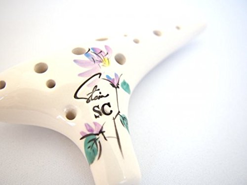 Amazon.co.jp: フォーカリンクオカリナ 手描きシリーズソプラノC管（1C