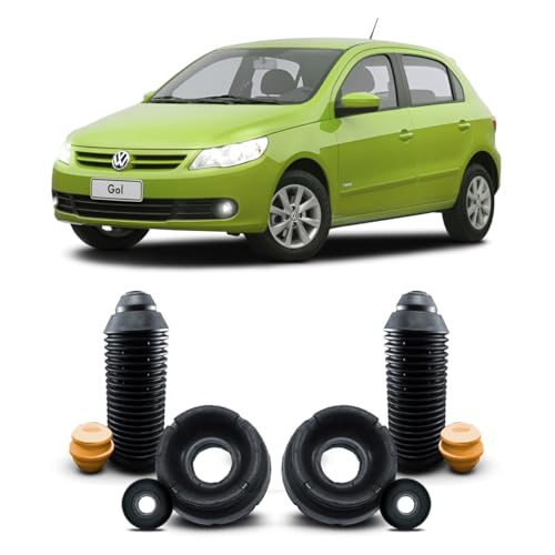 Auto Importados, Par Kit Coxim Rolamento Batente Coifa Amortecedor Dianteiro Suspensão Compatível Co