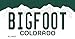 SMART BLONDE Bigfoot Colorado Metal Novelty Aluminum Key Chain KC-9930