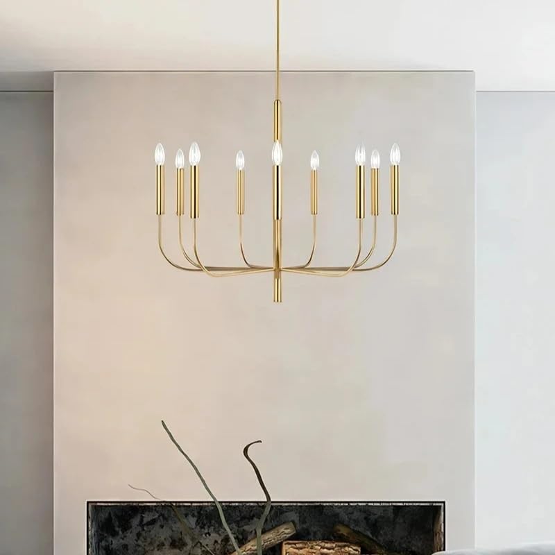 Lustre de cuisine moderne et salon design avec intensité variable