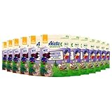 Alete bewusst Obsties Heidelbeere Banane mit Joghurt, ab 3 Jahren, gefriergetrocknete Bio-Fruchtchips, Früchte-Snack für Kinder, verzehrfertig im verschließbaren Beutel, 12 x 24 g