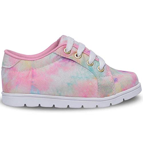 Tênis Infantil Menina Gliter 24 (24, Tie Dye)