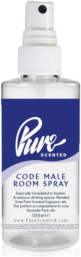 Code Male Room & Fabric Spray Pure Scented