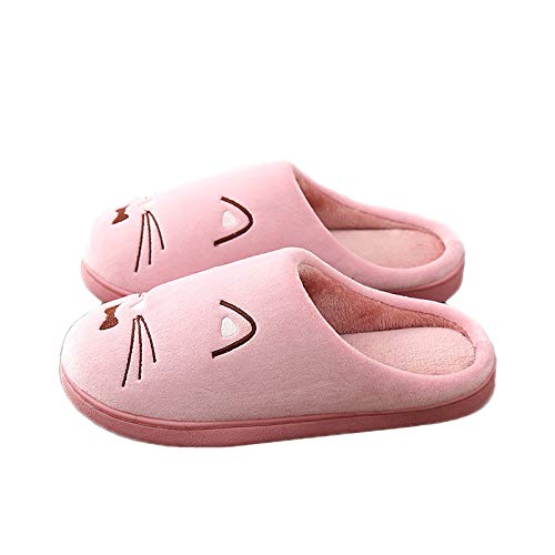 juntop Zapatillas De Algodón para El Hogar De Invierno Bolso Grueso De Fondo para Mujer con Zapatos Caseros para Parejas En Casa Hogar Cálido para Hombres-40