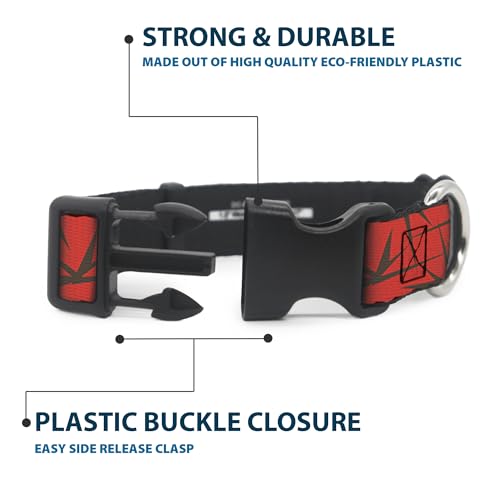 Collar para perro resistente Buckle Down picos scattered 5