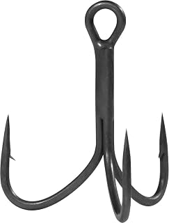HYPERLATCH 70-SS UL Treble Hooks | 25% Stronger HCS Wire | Acute Angle Point | Weight-Matched | Super Slide Coating | Cold Forged | Jerkbait Fishing