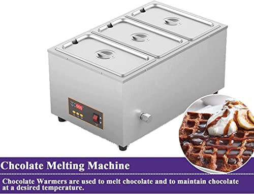 Máquina profesional para templar chocolate 3 recipientes miniatura 3