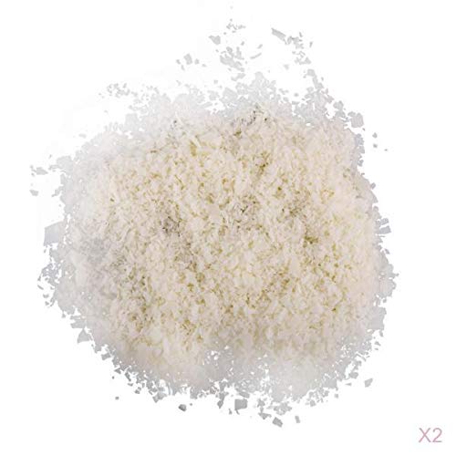 Cera de soja natural de 1 kg, material vegetal selecto para hacer velas artesanales sin humo