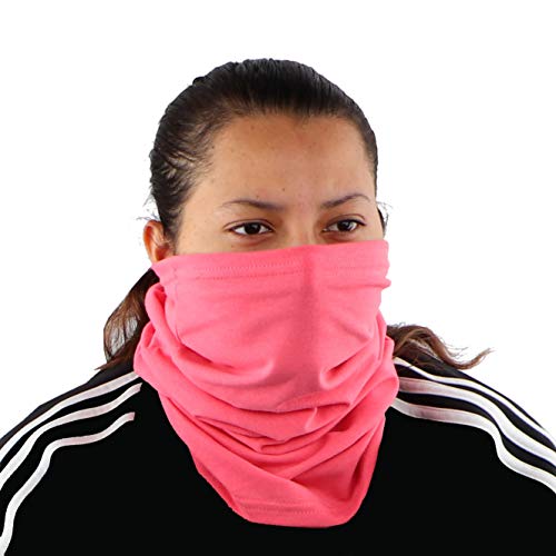 Image of Cotton Face Mask Bandana Tube Scarf Made in America Solid Neck Gaiter