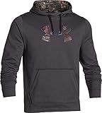 Under Armour Men's Storm Caliber Hoodie, Carbon Heather/Realtree Ap-Xtra, Large