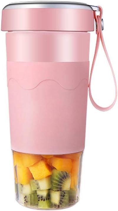 Shakes and Smoothies, Small Mini Portable Single Individual Fruit Juicer Mixer, Rechargeable, Ice Blender