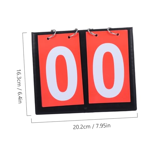 Marcador de mesa para deportes con giro rojo miniatura 2