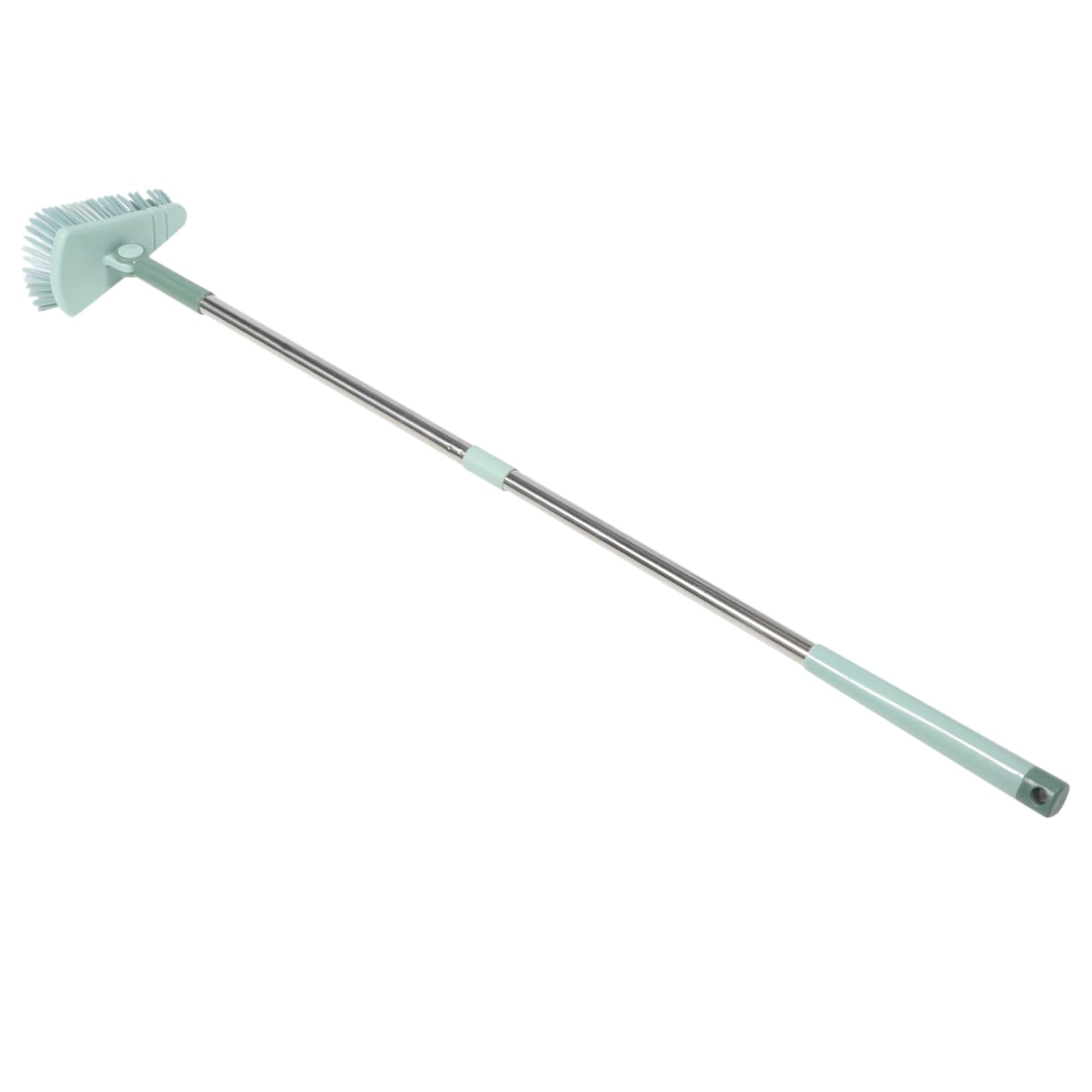 Abaodam Swimming Pool Cleaning Brush with Long Handle Stiff Bristle Pool Scrubber for Walls Floors Versatile Cleaning Equipment for Swimming Pools Bathrooms More
