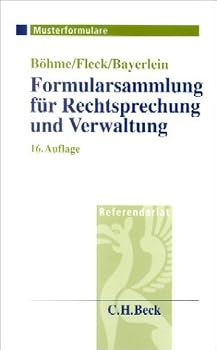 Paperback Formularsammlung für Rechtsprechung und Verwaltung. [German] Book