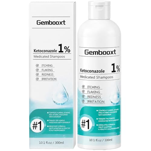Anti Dandruff Shampoo【10x Dandruff Control】Ketoconazole Shampoo 1%