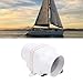 Haofy Electric in Line Bilge Air Blower with a 4 Impeller for Balanced Airflow Providing Strong 270 CFM While Only Consuming 6A for Yacht Sailboat Boat