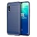 Produktbild SPAK ZTE Axon 10 Pro Hülle,Echte Qualität TPU Ultra Dünne Schutzhülle Silikon Shockproof Abdeckung Case Cover für ZTE Axon 10 Pro (Blau)