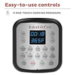 Instant Pot Duo Crisp 11-in-1 Air Fryer and Electric Pressure Cooker Combo with Multicooker Lids that Fries, Steams, Slow Cooks, Dehydrates,Free App With Over 800 Recipes, Black/Stainless Steel, 8QT - Image 5