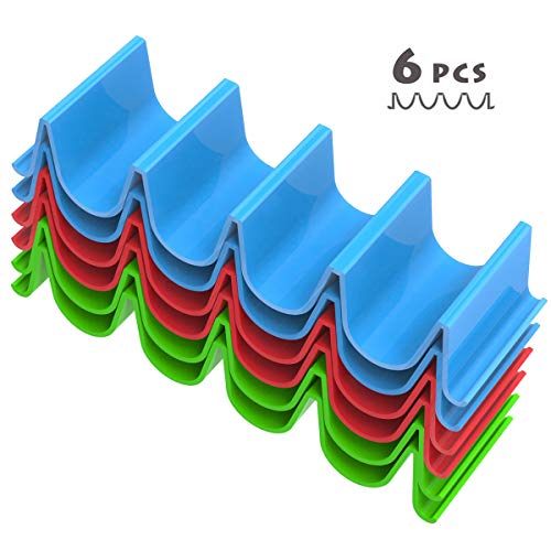 Taco Holder Stand Set of 6 Dishwasher Safe Aichoof